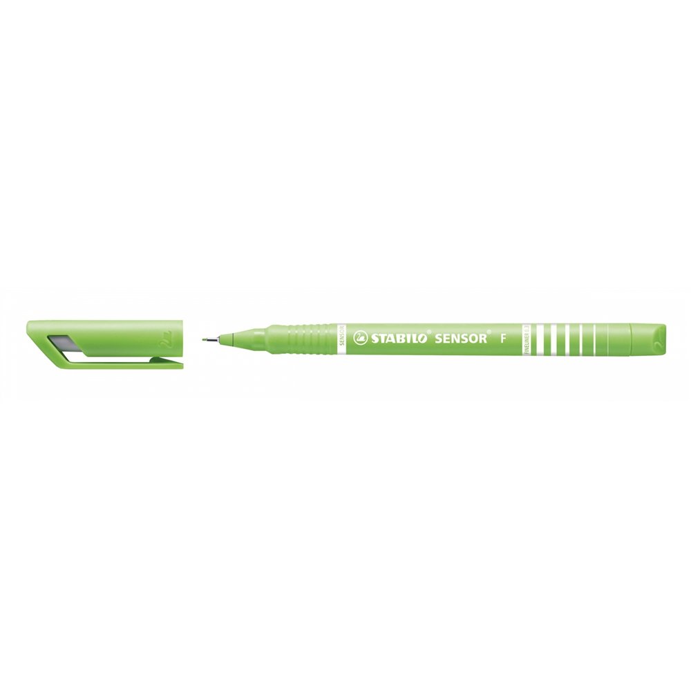 stabilo sensor fine rotulador de punta fina fino verde 1 pieza(s)
