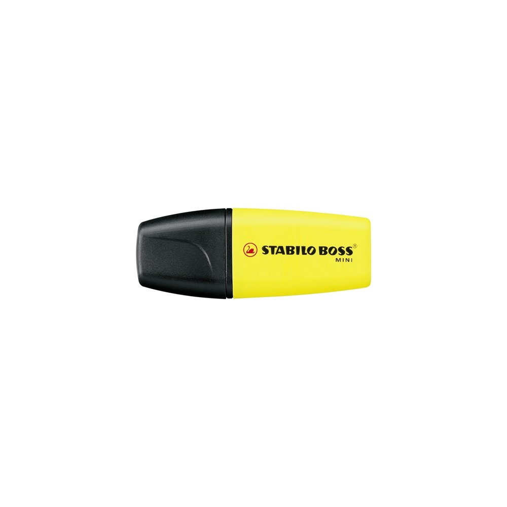 stabilo boss mini marcador 1 pieza(s) punta de cincel amarillo