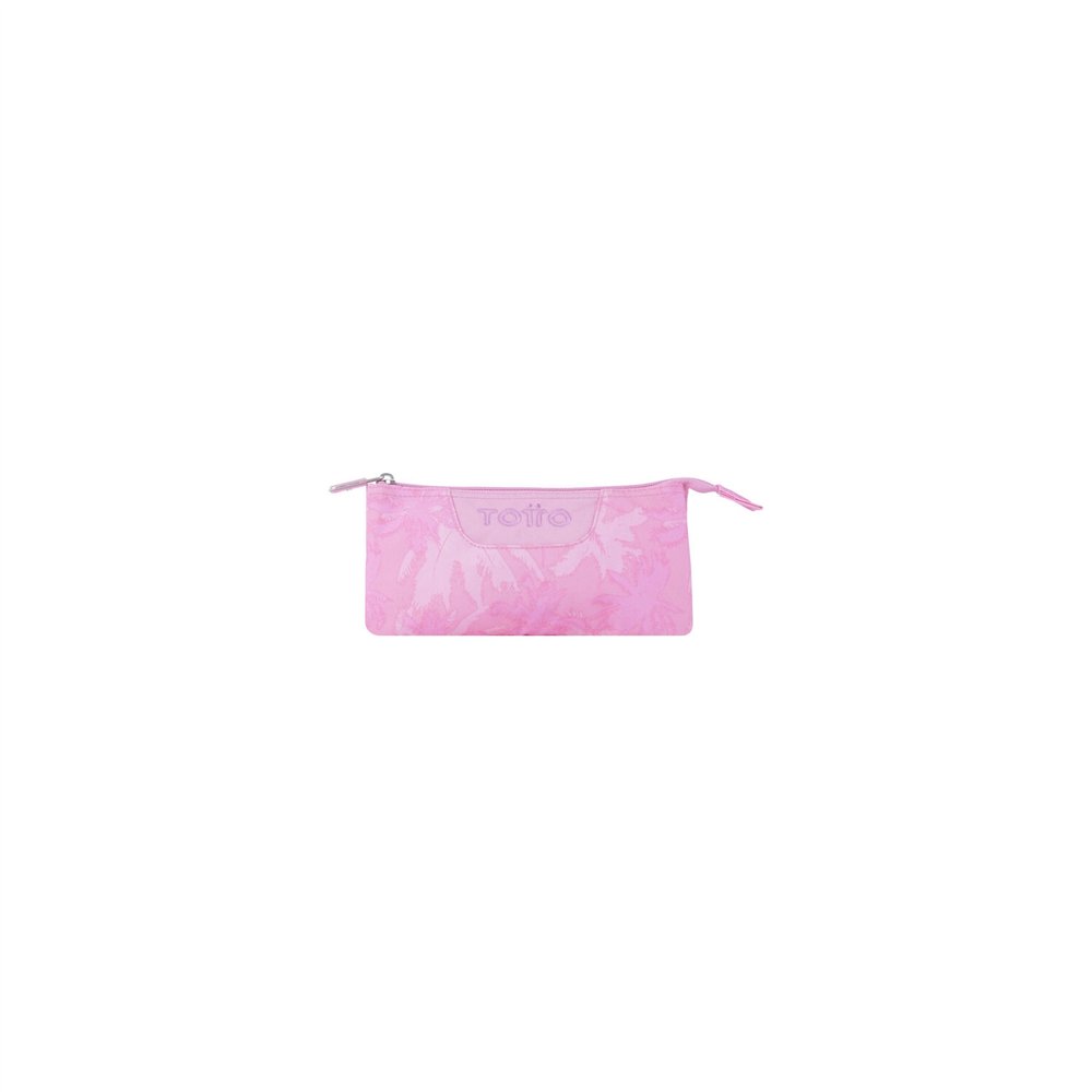 totto ac52eco012-2210z-8ie caja de lápices estuche suave poliéster rosa