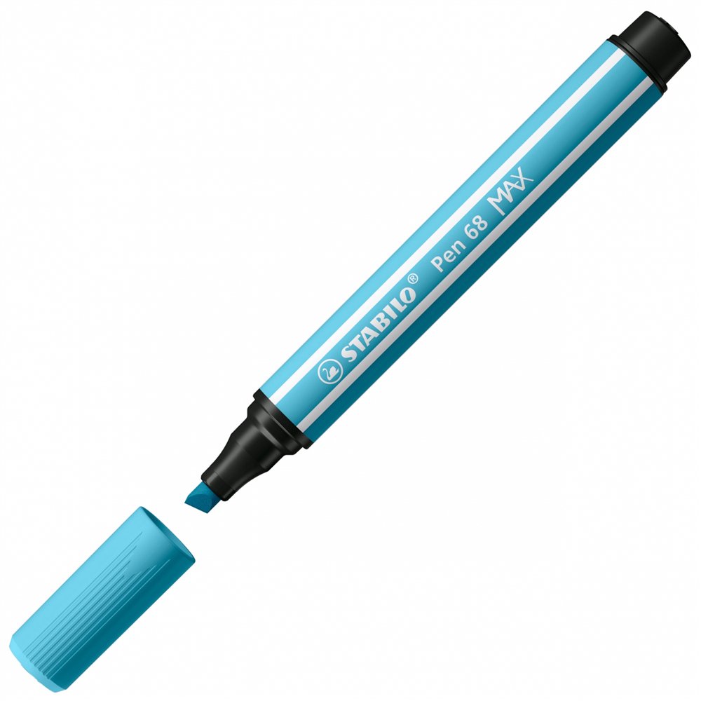 stabilo pen 68 max rotulador azul 1 pieza(s)
