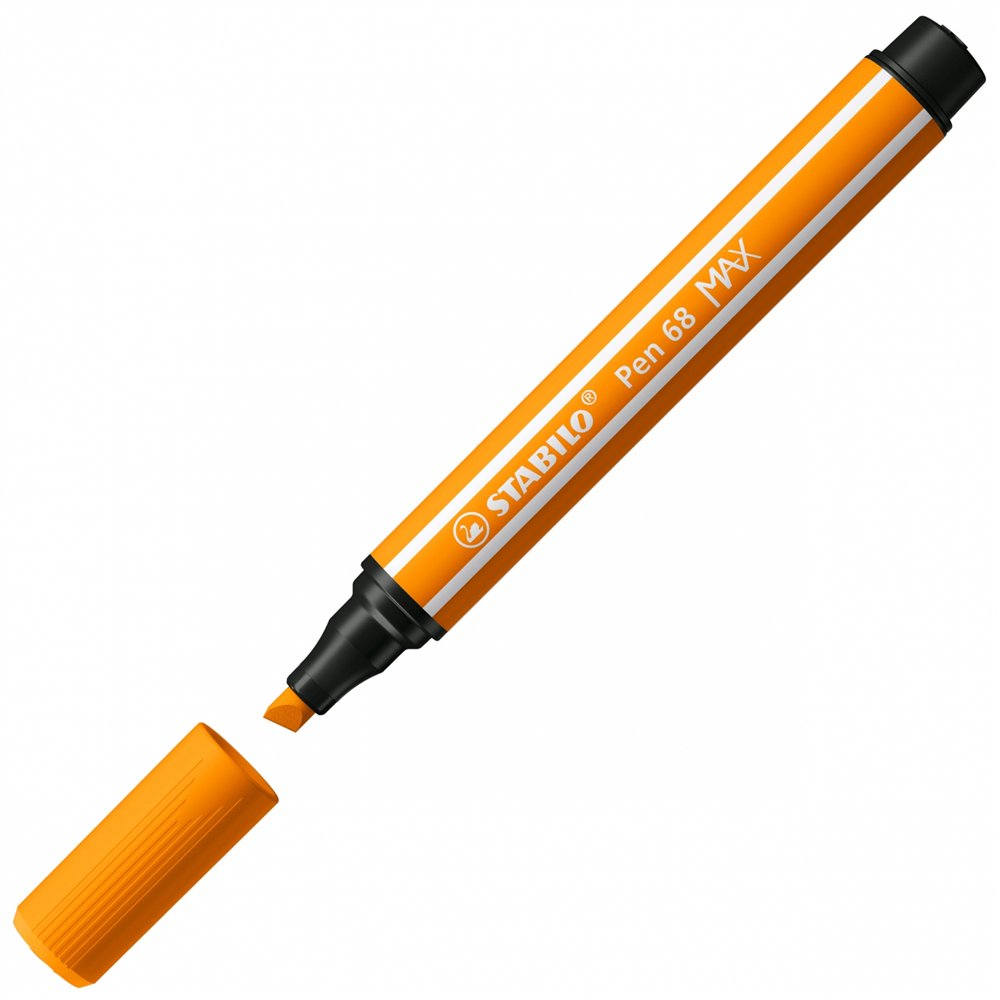 stabilo pen 68 max rotulador naranja 1 pieza(s)