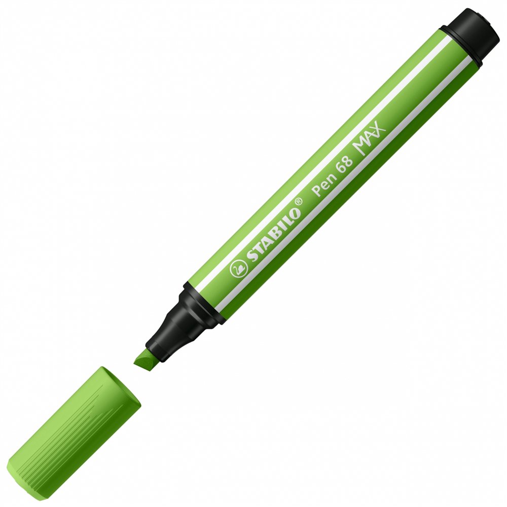 stabilo pen 68 max rotulador verde claro 1 pieza(s)