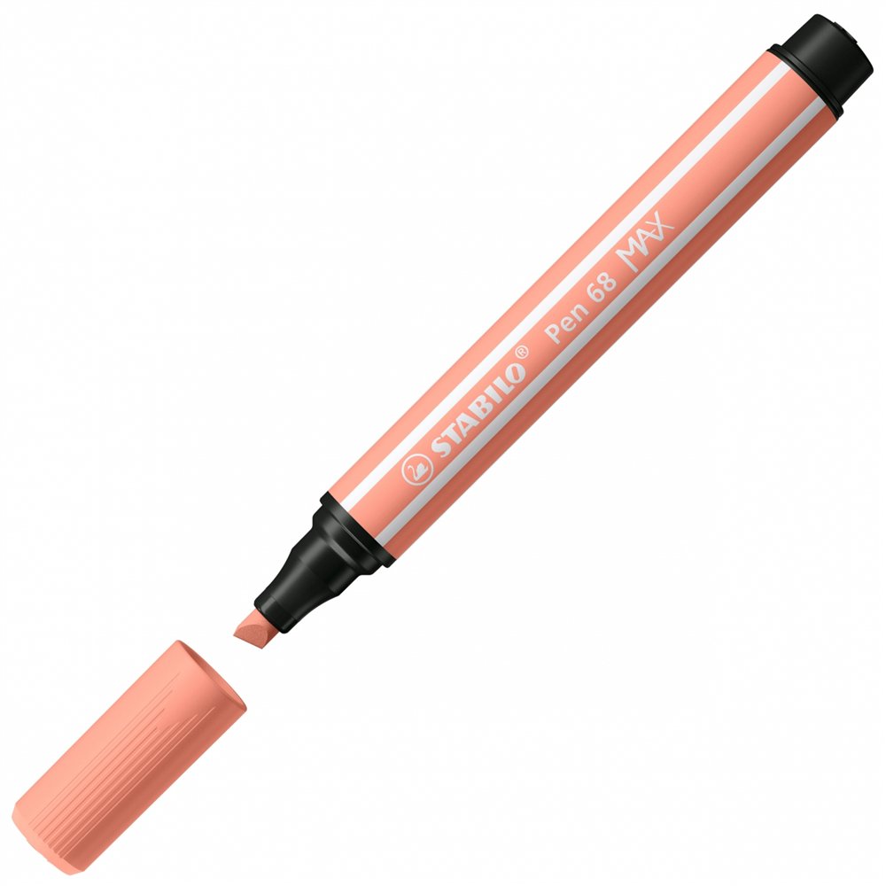 stabilo pen 68 max rotulador naranja claro 1 pieza(s)