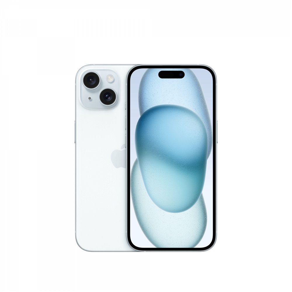 apple iphone 15 5g 128gb azul smartphone