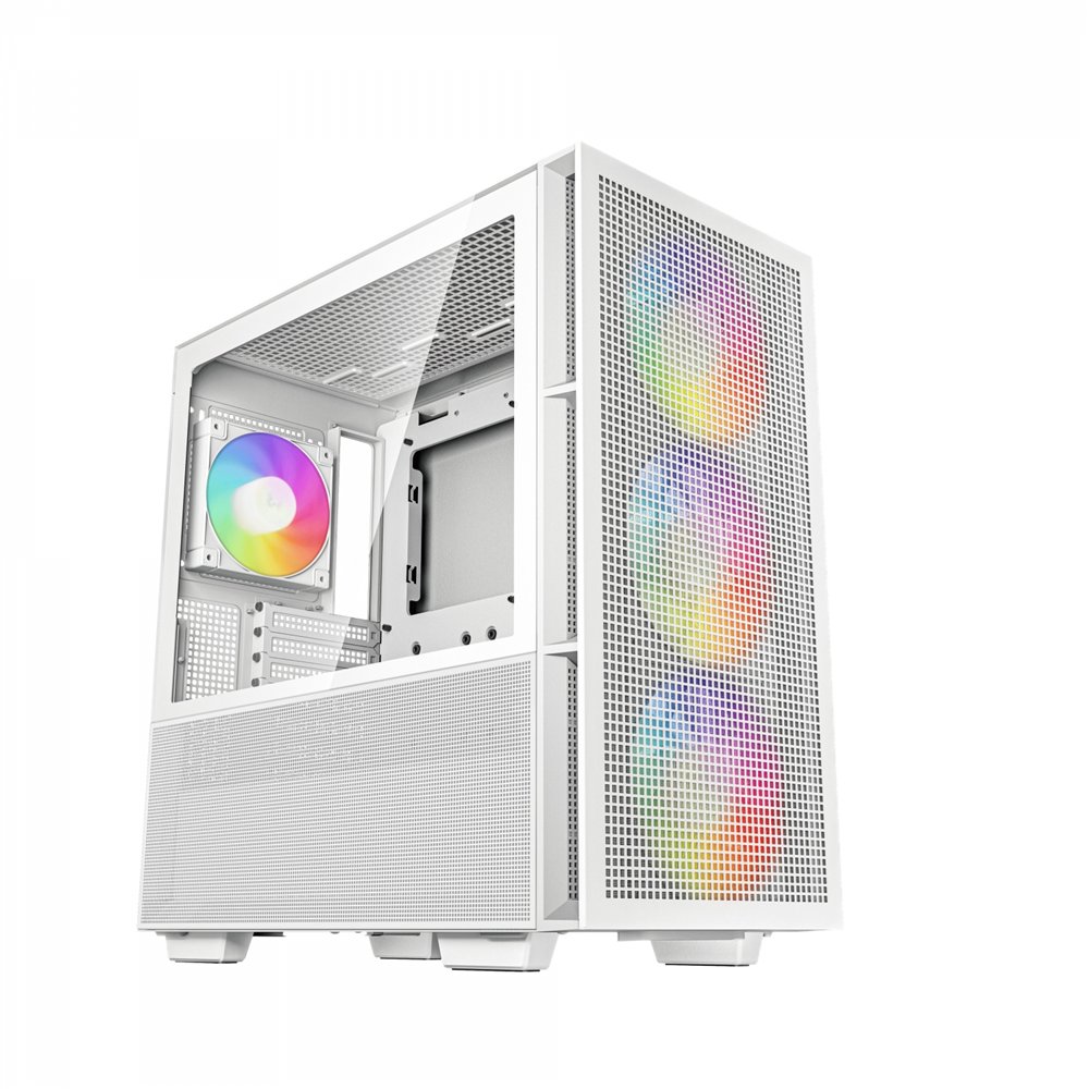 deepcool ch560 wh midi tower blanco
