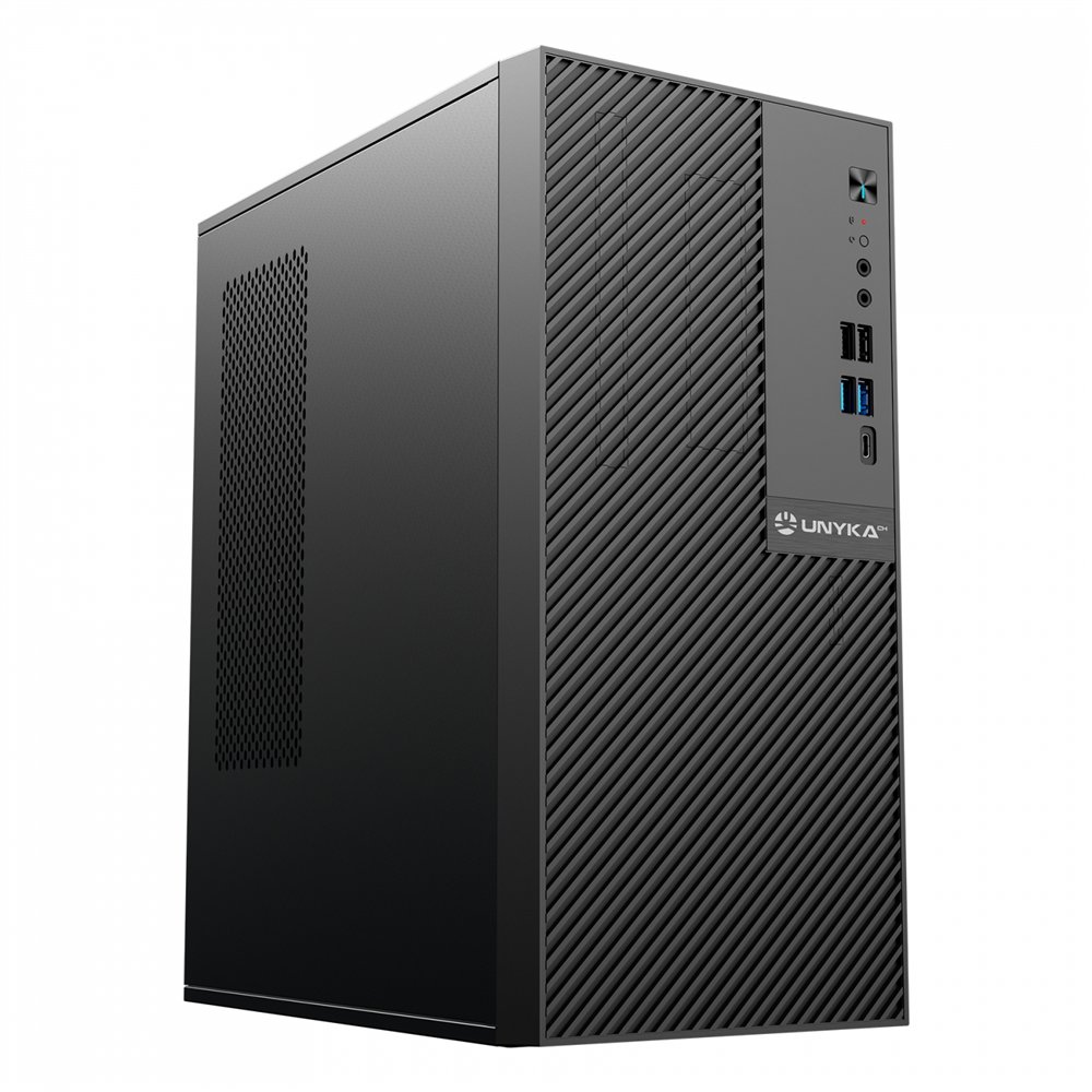 unykach caja ordenador numen uk5015 micro atx 15 litros con 5 puertos usb