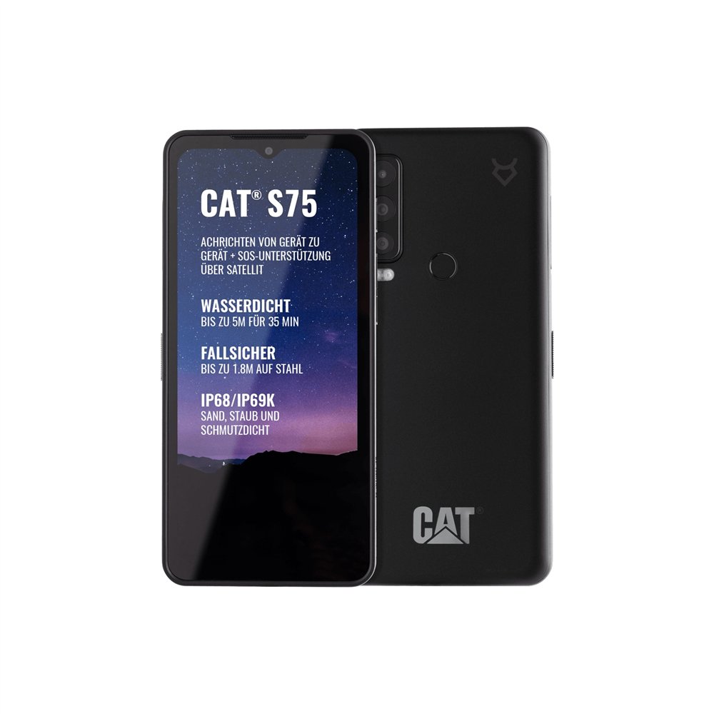 cat s75 16,7 cm (6.58") android 12 5g 6 gb 128 gb 5000 mah negro
