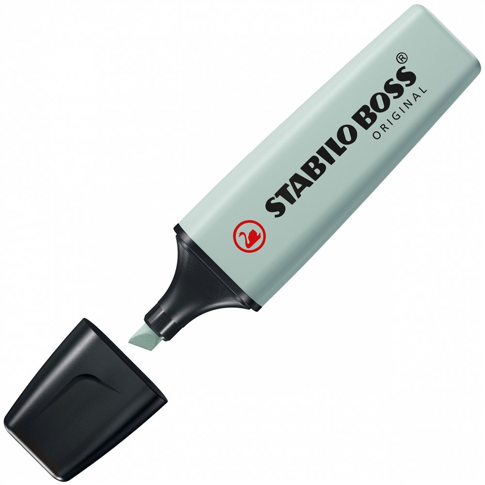 stabilo boss original naturecolors marcador 1 pieza(s) punta de cincel verde