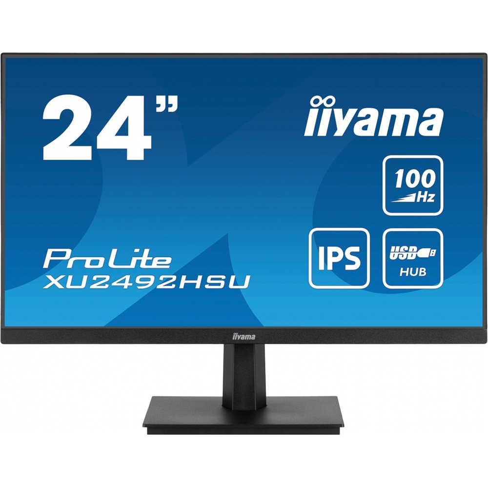 iiyama prolite pantalla para pc 60,5 cm (23.8") 1920 x 1080 pixeles full hd led negro