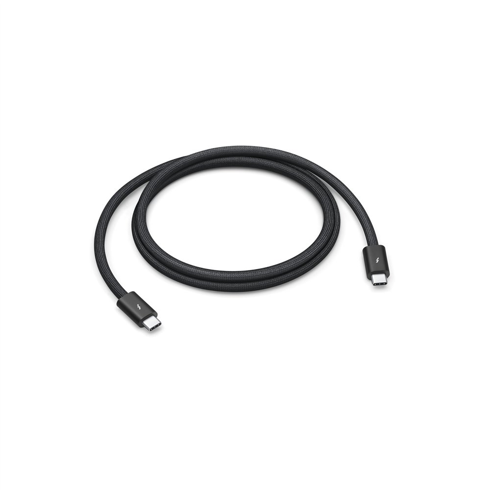 apple mu883zm/a cable usb 1 m usb4 gen 3x2 usb c negro