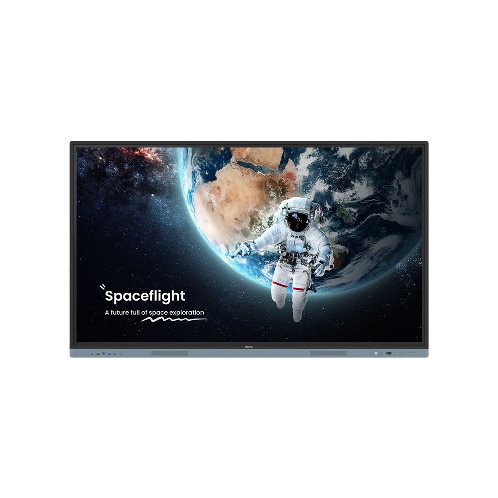 benq rm7504 pizarra blanca interactiva 190,5 cm (75") 3840 x 2160 pixeles pantalla táctil negro