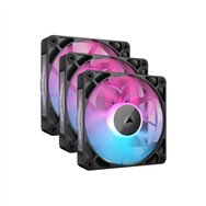 corsair icue link rx120 rgb carcasa del ordenador ventilador 12 cm negro 3 pieza(s)