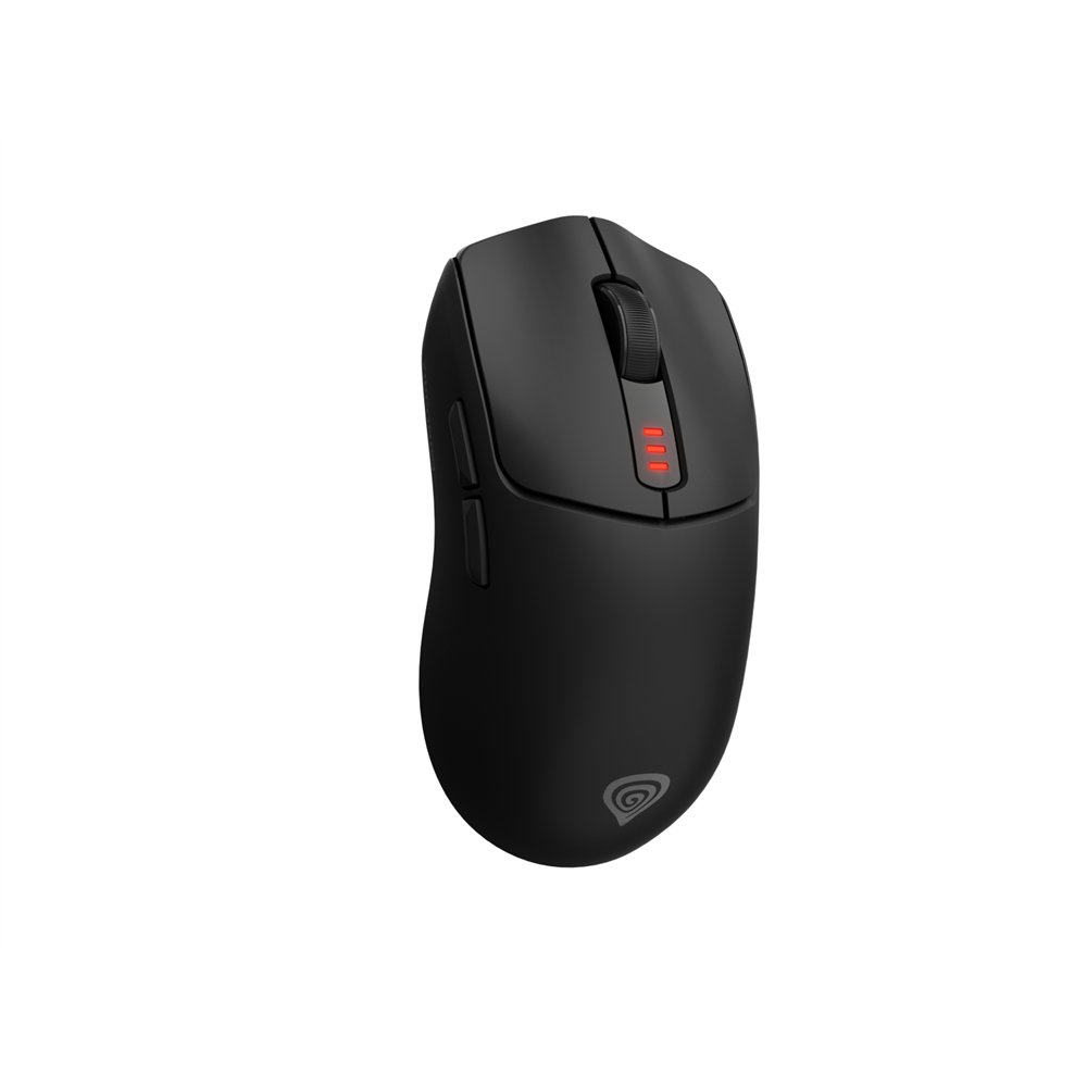 genesis zircon 500 ratón mano derecha rf wireless + bluetooth + usb type-c óptico 10000 dpi