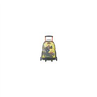 mochila escolar con ruedas grande de cartoons totto mj03bwm003-2310-4djl