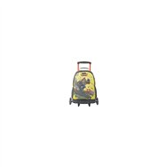 mochila escolar con ruedas grande de cartoons totto mj03bwm003-2310-4djl