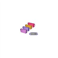 lagart portatodo jumbo colorblock multi-bolsillos