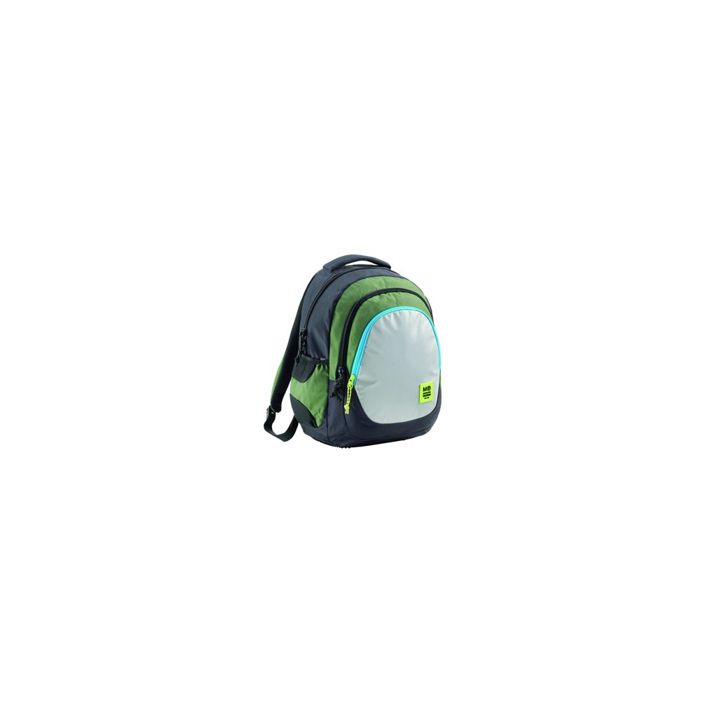 mochila triple berlin reciclada rider green miquelrius mr19332