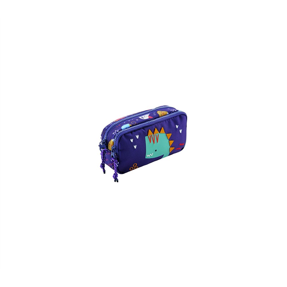 portatodos doble organizador reciclado fun dino miquelrius mr19250