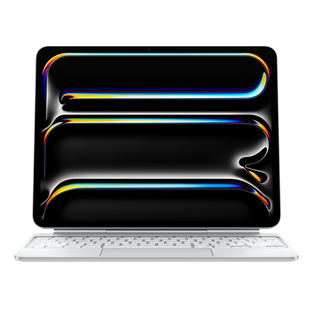 apple magic keyboard para el ipad pro de 13 pulgadas (m4) - español - blanco