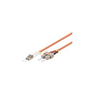 wp wpc-fp1-6lcsc-100 cable de fibra óptica e infiniband 10 m lc sc naranja