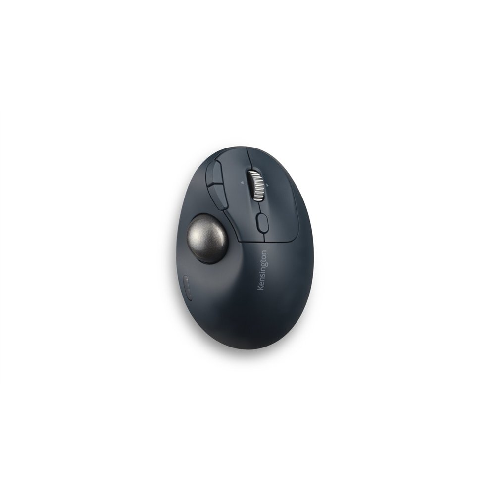 kensington pro fit ergo tb550 ratón oficina mano derecha rf wireless + bluetooth trackball 1600 dpi