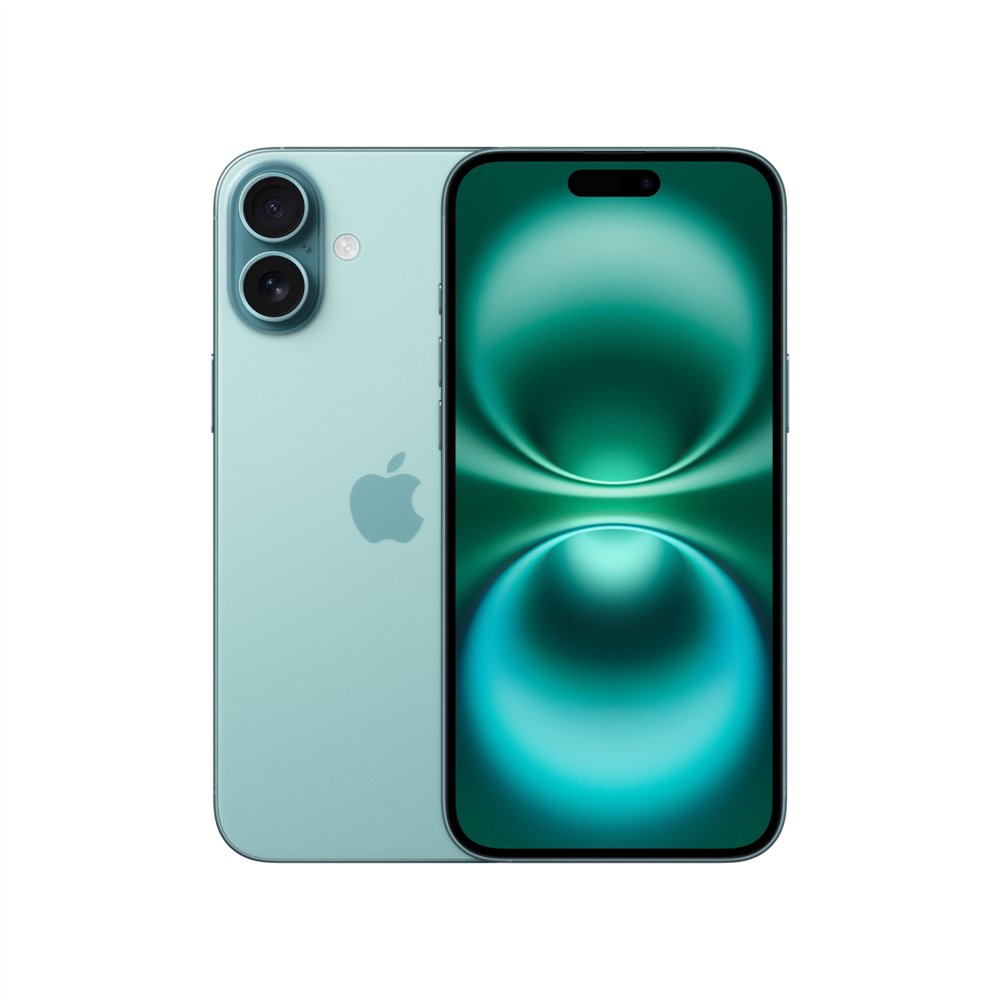 apple iphone 16 plus 5g 256gb verde azulado smartphone