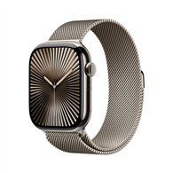 apple watch series 10 oled 46 mm digital 416 x 496 pixeles pantalla táctil 4g titanio wifi gps (satélite)