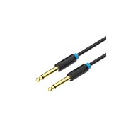 vention cable estéreo baabh/ jack 6.5 macho - jack 6.5 macho/ 2m/ negro