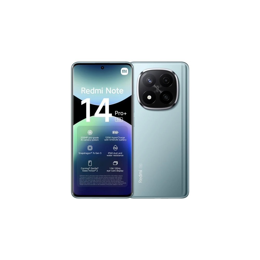 xiaomi redmi note 14 pro+ 5g 8/256gb azul smartphone