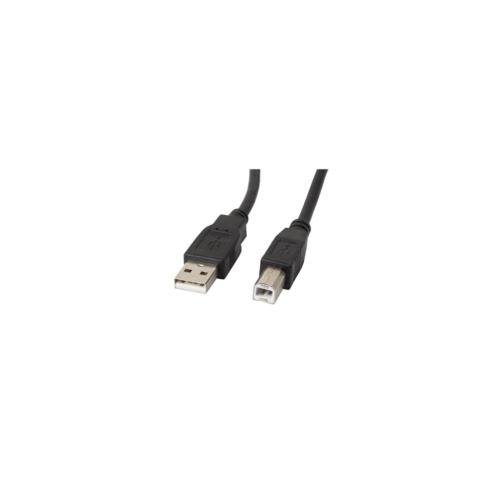 lanberg ca-usba-11cc-0010-bk cable usb usb 2.0 1 m usb b negro