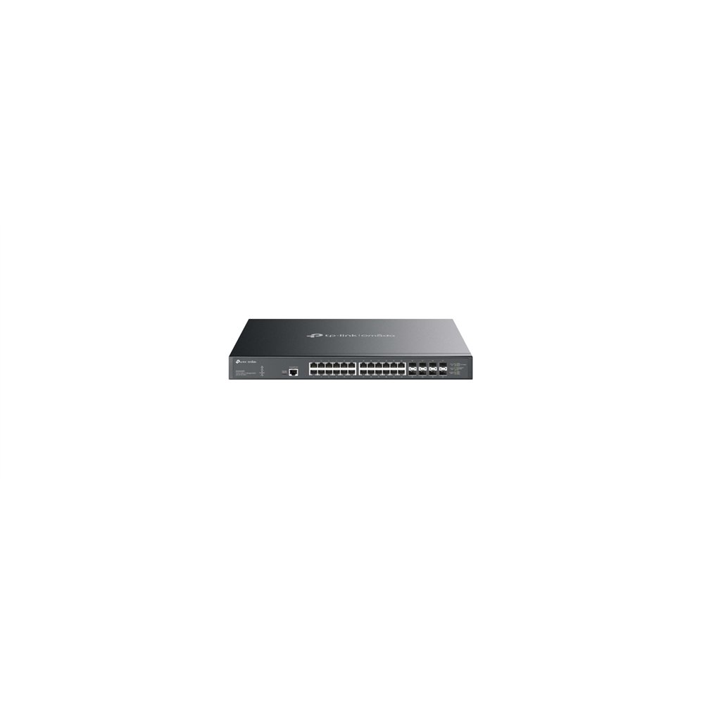 tp-link omada sx3832mpp switch gestionado l2+ 10g ethernet (100/1000/10000) energía sobre ethernet (poe) din rail negro