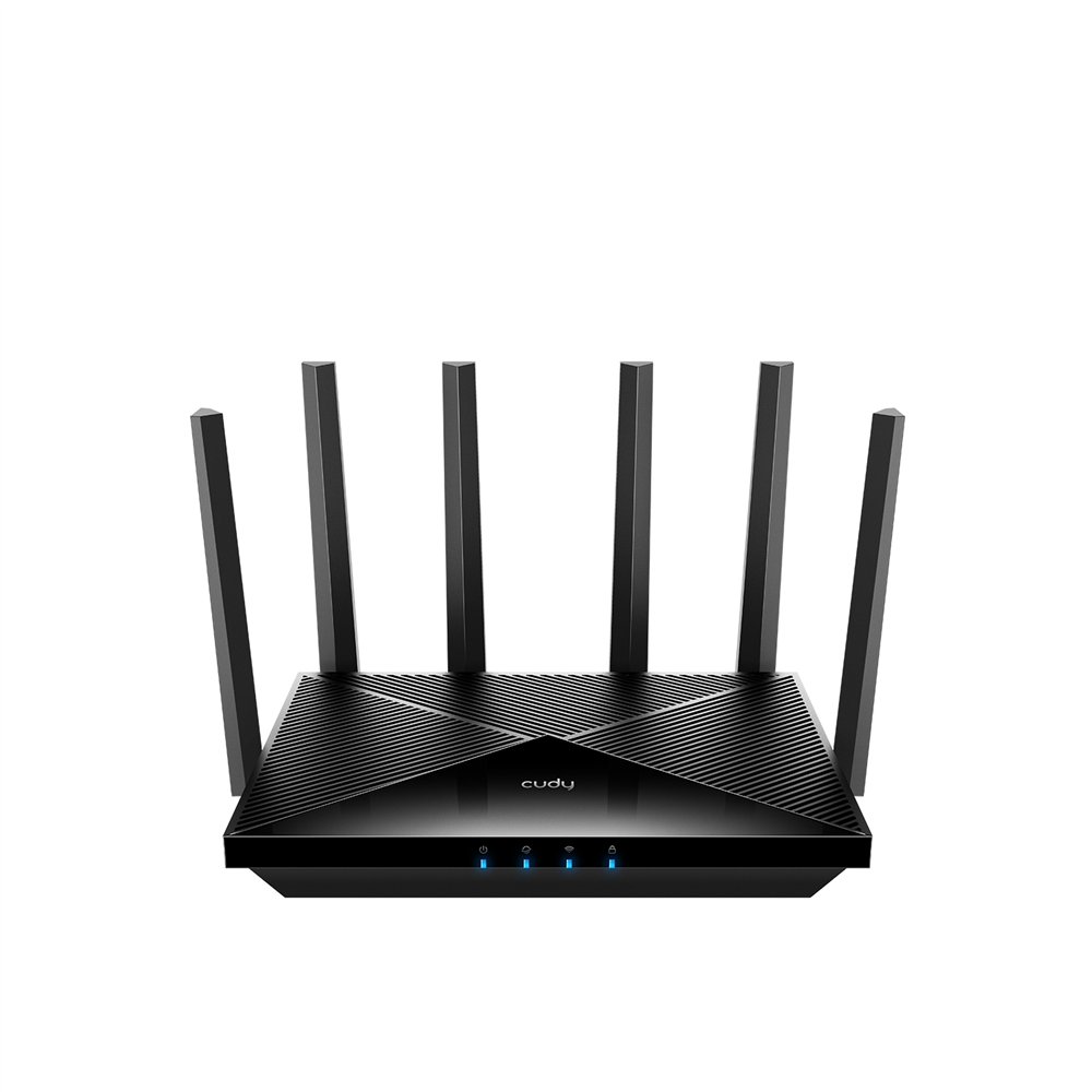 cudy wr11000 router inalámbrico 2.5 gigabit ethernet tribanda (2.4 ghz / 5 ghz / 6 ghz) negro