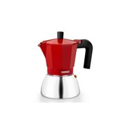 monix m863106 cafetera manual cafetera italiana 0,37 l rojo
