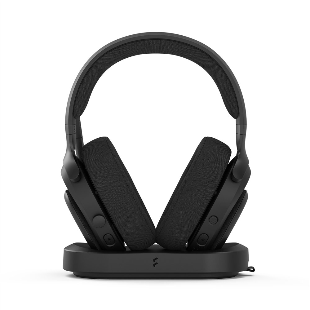 fractal design scape auriculares inalámbrico y alámbrico diadema música/uso diario base de carga negro