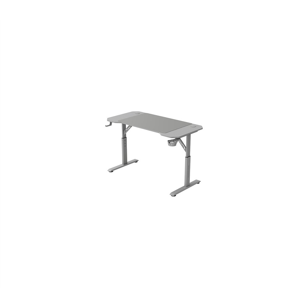 mars gaming mgd-ergo120, mesa altura ajustable 3 posiciones, superficie ergonómica, estructura metálica, alfombrilla xxl, soport