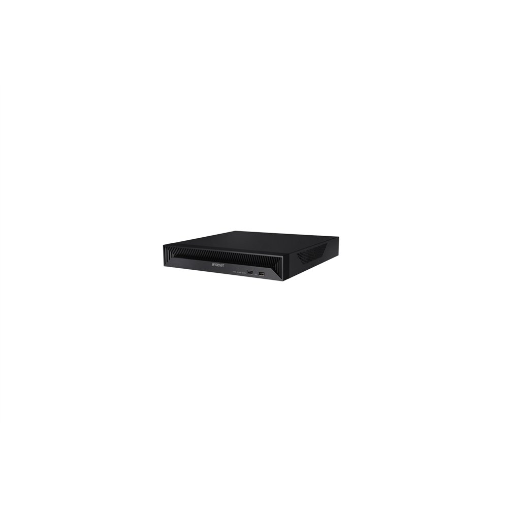 hanwha qrn-830s grabadore de vídeo en red (nvr) negro