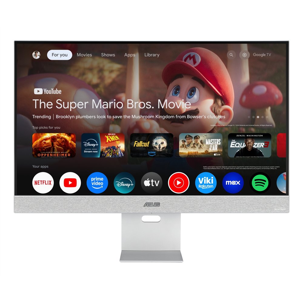 asus zenscreen ms32uc pantalla para pc 80 cm (31.5") 3840 x 2160 pixeles 4k ultra hd led gris, blanco