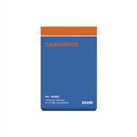 dohe 50088d registro comercial (libro) azul, naranja 100 hojas
