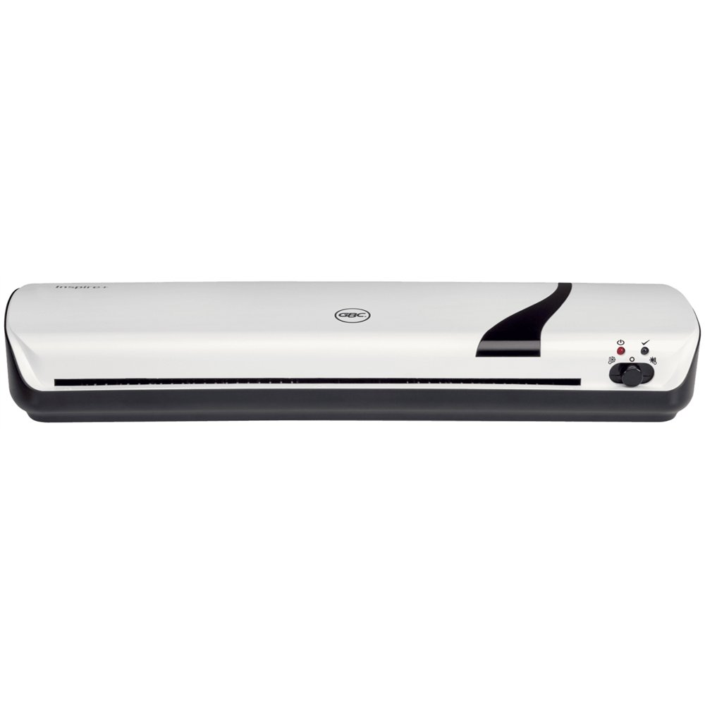 gbc inspire+ plastificadora en frío/caliente 250 mm/min negro, blanco