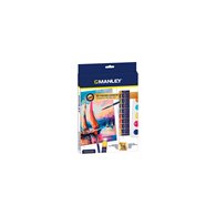 manley set pintura guiache 16 piezas