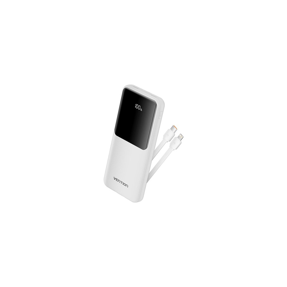 vention fhow0 batería externa 10000 mah blanco