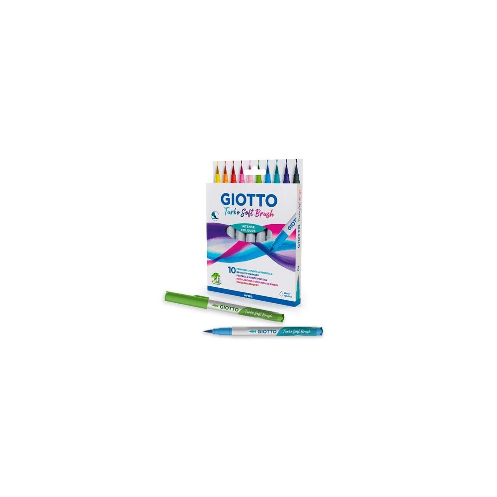 giotto f426900 rotulador fino colores surtidos 10 pieza(s)