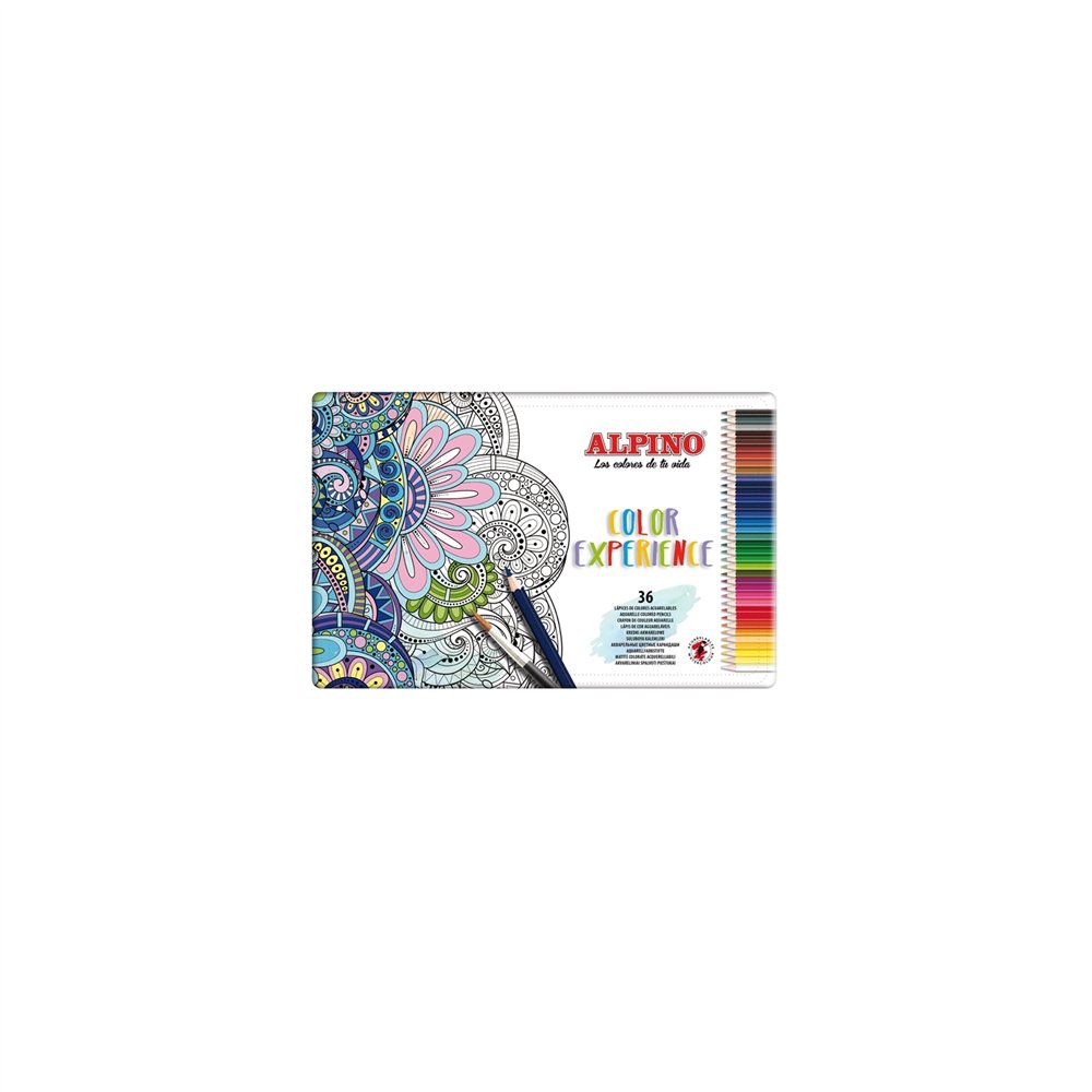 alpino al000242 lápiz de color multicolor 36 pieza(s)
