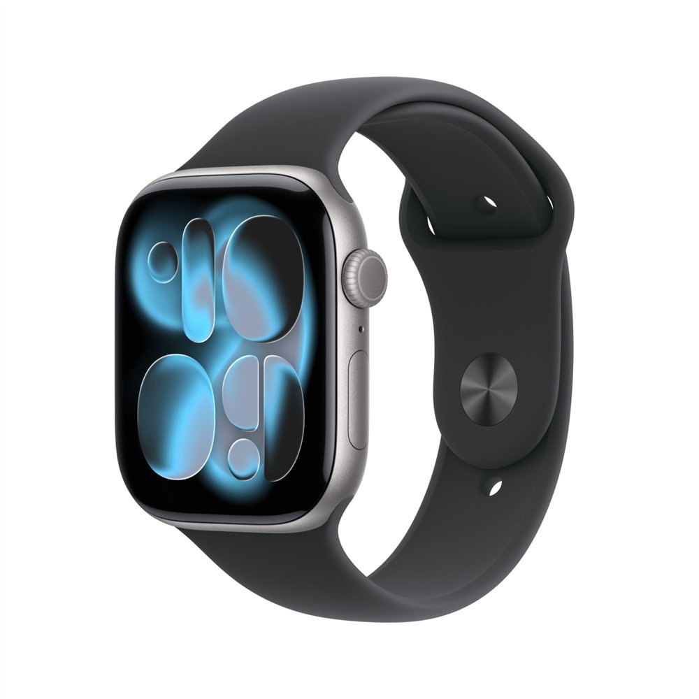 apple watch series 11 oled 46 mm digital 416 x 496 pixeles pantalla táctil 5g gris wifi gps (satélite)