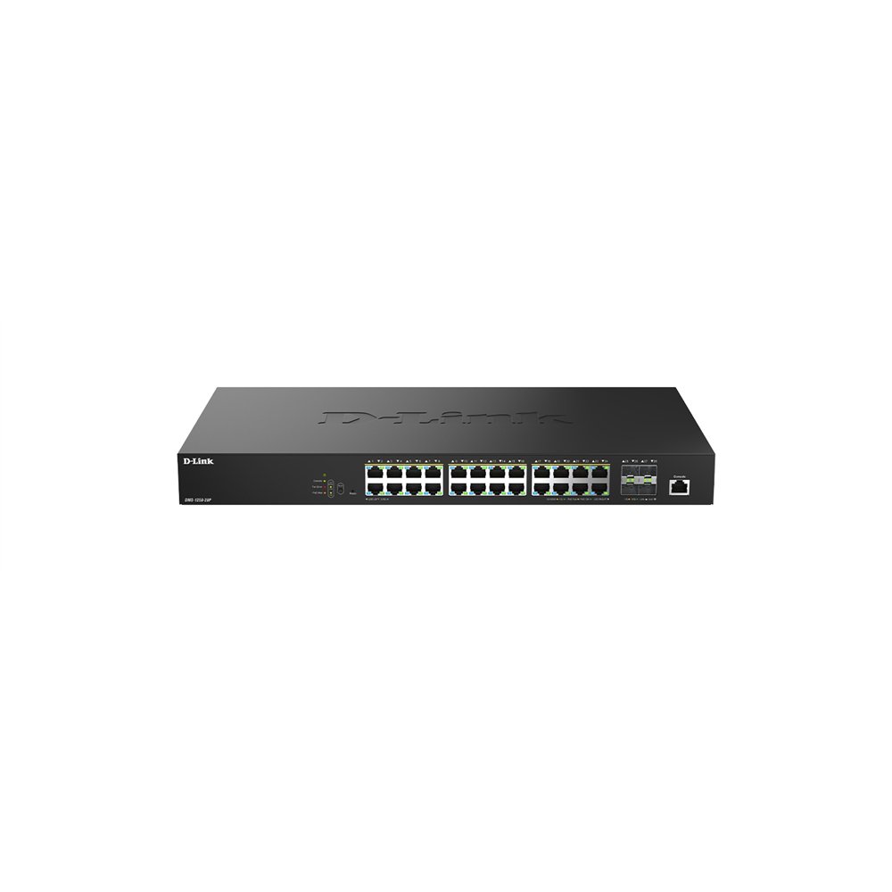 d-link dms-1250-28p/e switch gestionado l2 2.5g ethernet (100/1000/2500) energía sobre ethernet (poe) negro