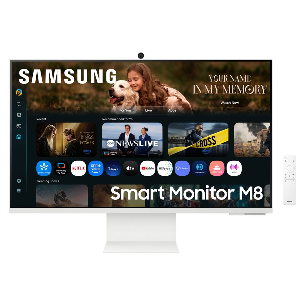 samsung m8 m80f pantalla para pc 81,3 cm (32") 3840 x 2160 pixeles 4k ultra hd lcd blanco