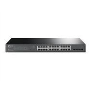 switch tp-link 24xrj45 4xsfp poe+ 1u negro (tl-sg2428p)