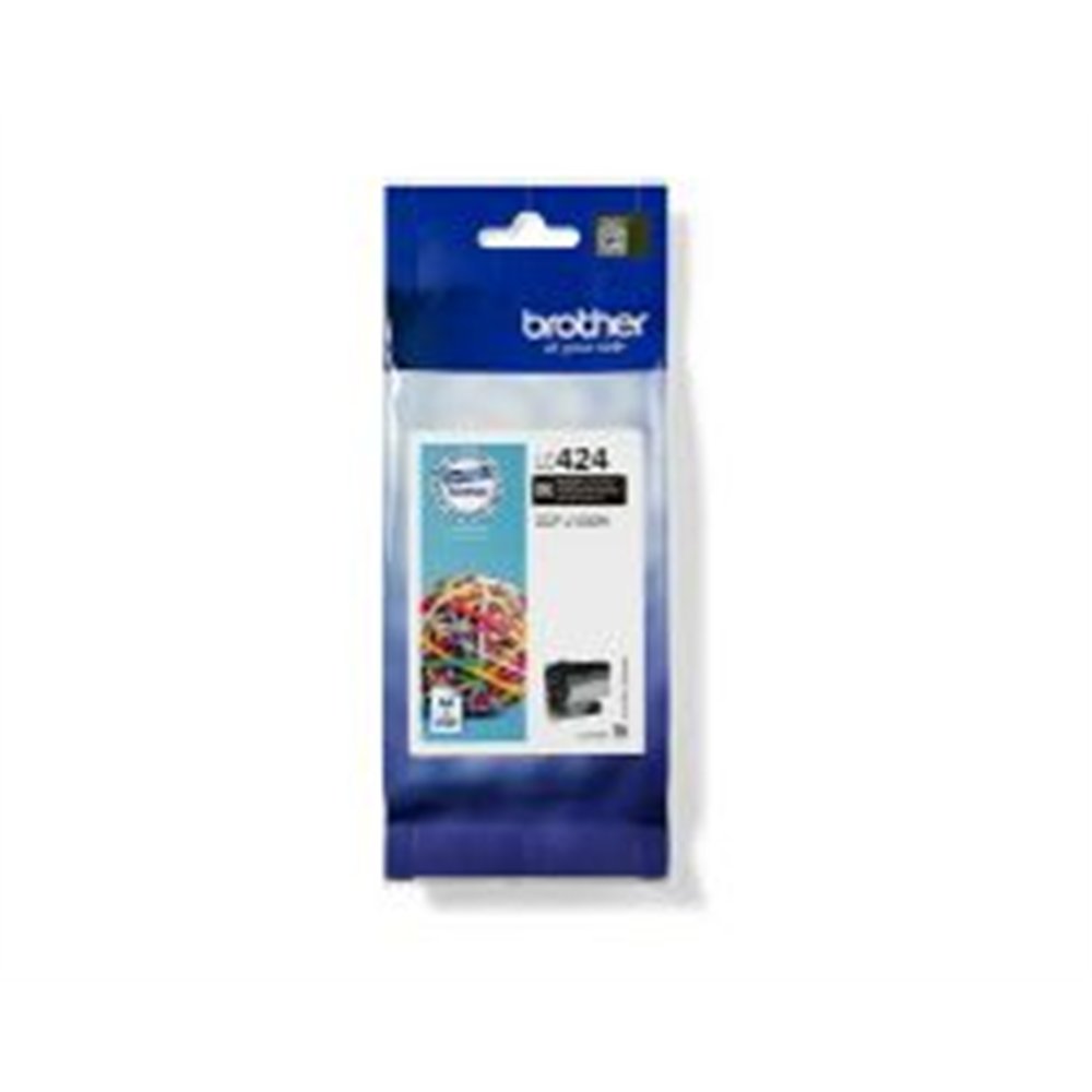 tinta brother negro 750 páginas (lc424bk)