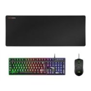 pack mars gaming t+ratón+alfombrilla negro (mcpxbes)