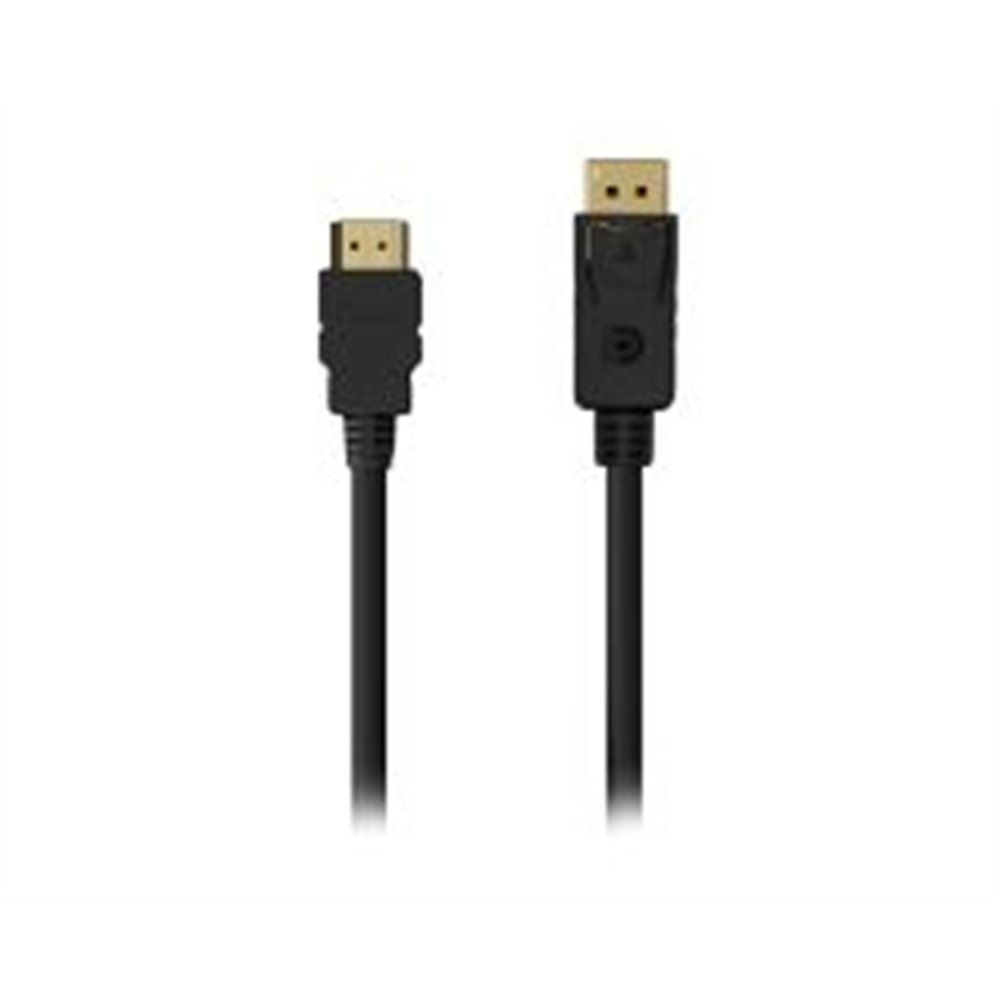 cable aisens dp/m a hdmi a/m 1.5m negro (a125-0551)